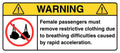 WARNING: Remove Tight Clothing