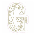 GYEON G Sticker Gold 200 mm x 131,3 mm