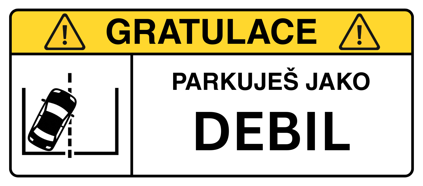 PARKOVKY: Gratulace! Parkuješ jako profík