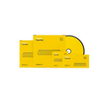 Koch Chemie Fine Cut Foam Pad 126 x 25 mm - pěnový lešticí kotouč
