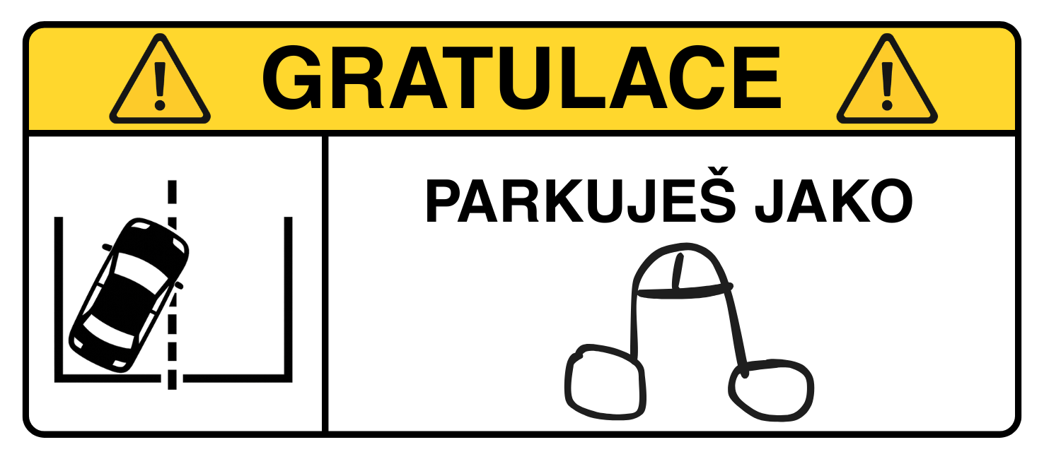 PARKOVKY: Parkovací umělec