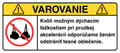 VAROVANIE: Odstráňte tesné oblečenie