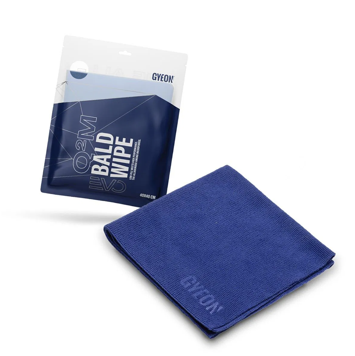 GYEON Q2M BaldWipe EVO microfiber cloth 40 x 40 cm - folded