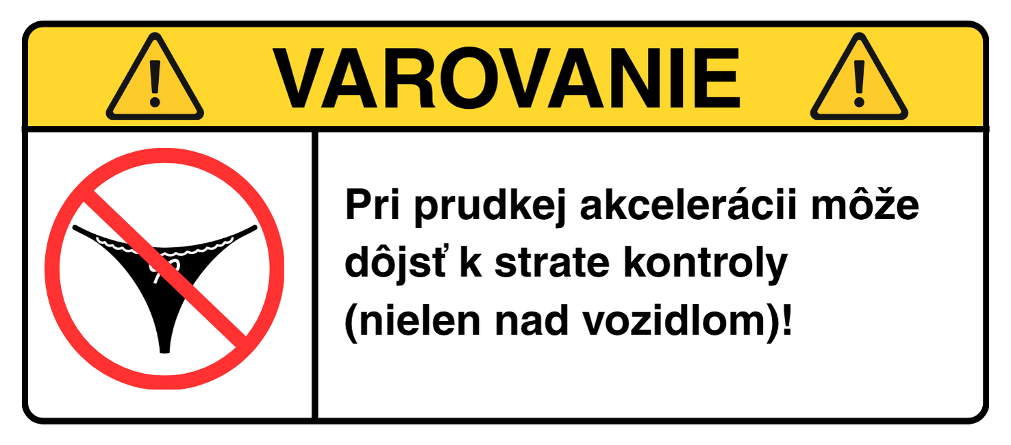 VAROVANIE: Strata kontroly