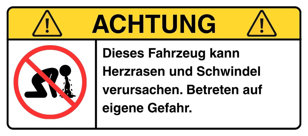 ACHTUNG: Herzrasen
