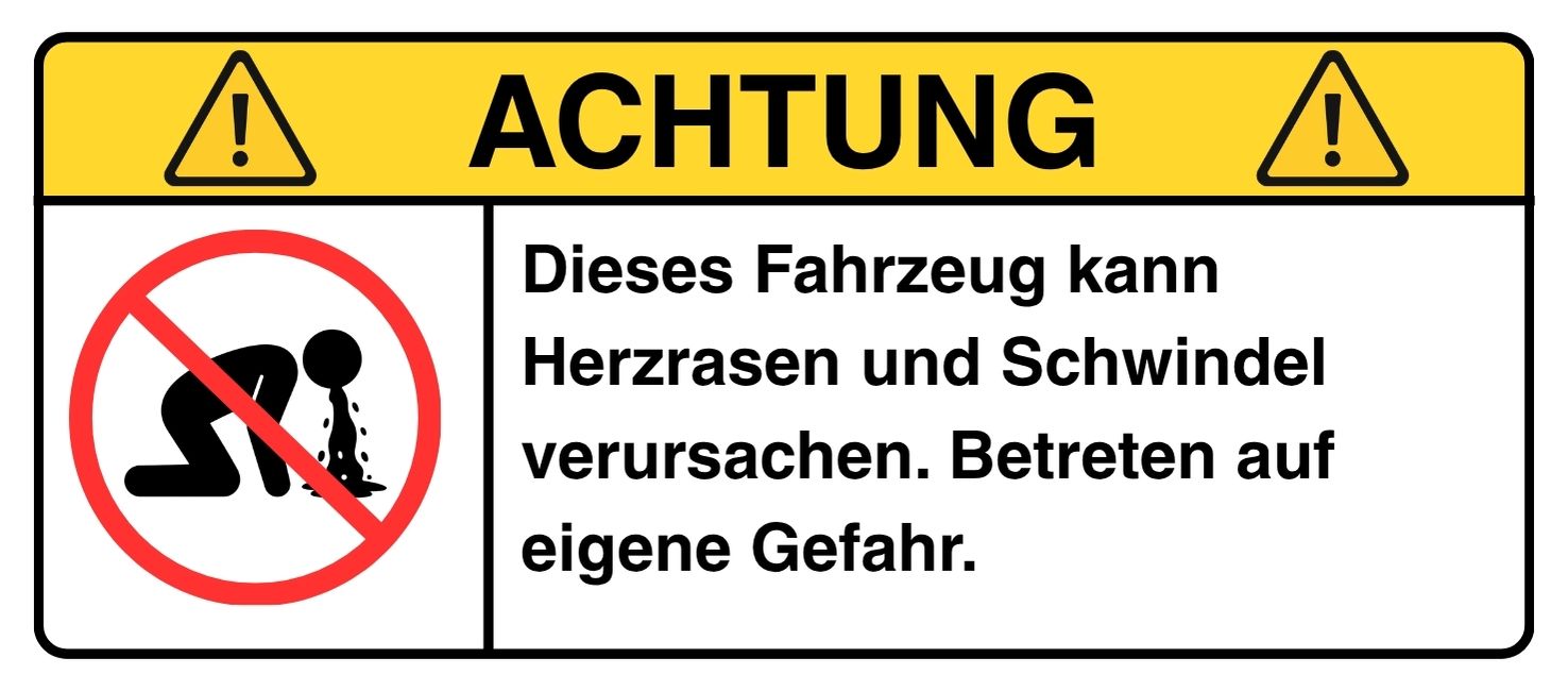 ACHTUNG: Herzrasen
