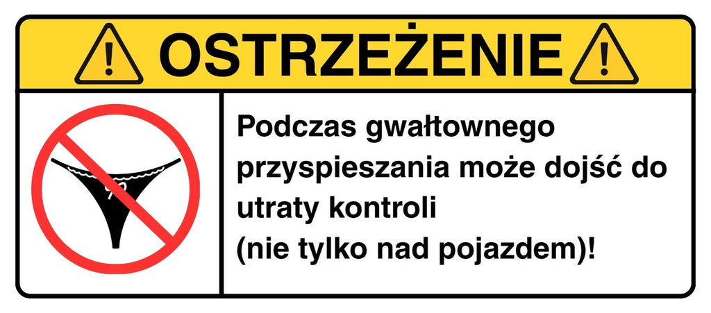 OSTRZEŻENIE: Utrata Kontroli