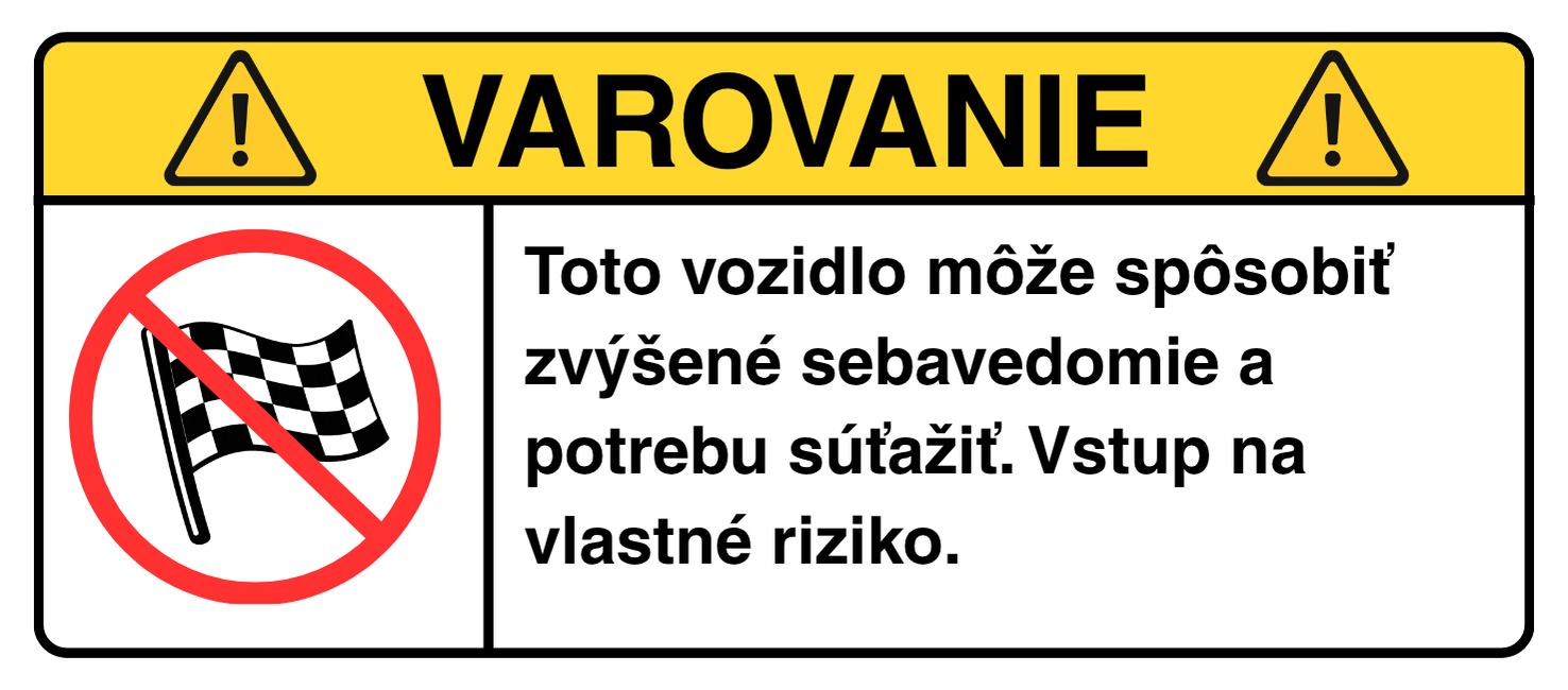 VAROVANIE: Zvýšené sebavedomie