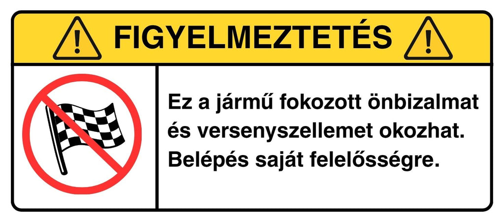 FIGYELMEZTETÉS: Versenyszellem
