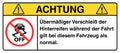 ACHTUNG: Hinterreifenverschleiß