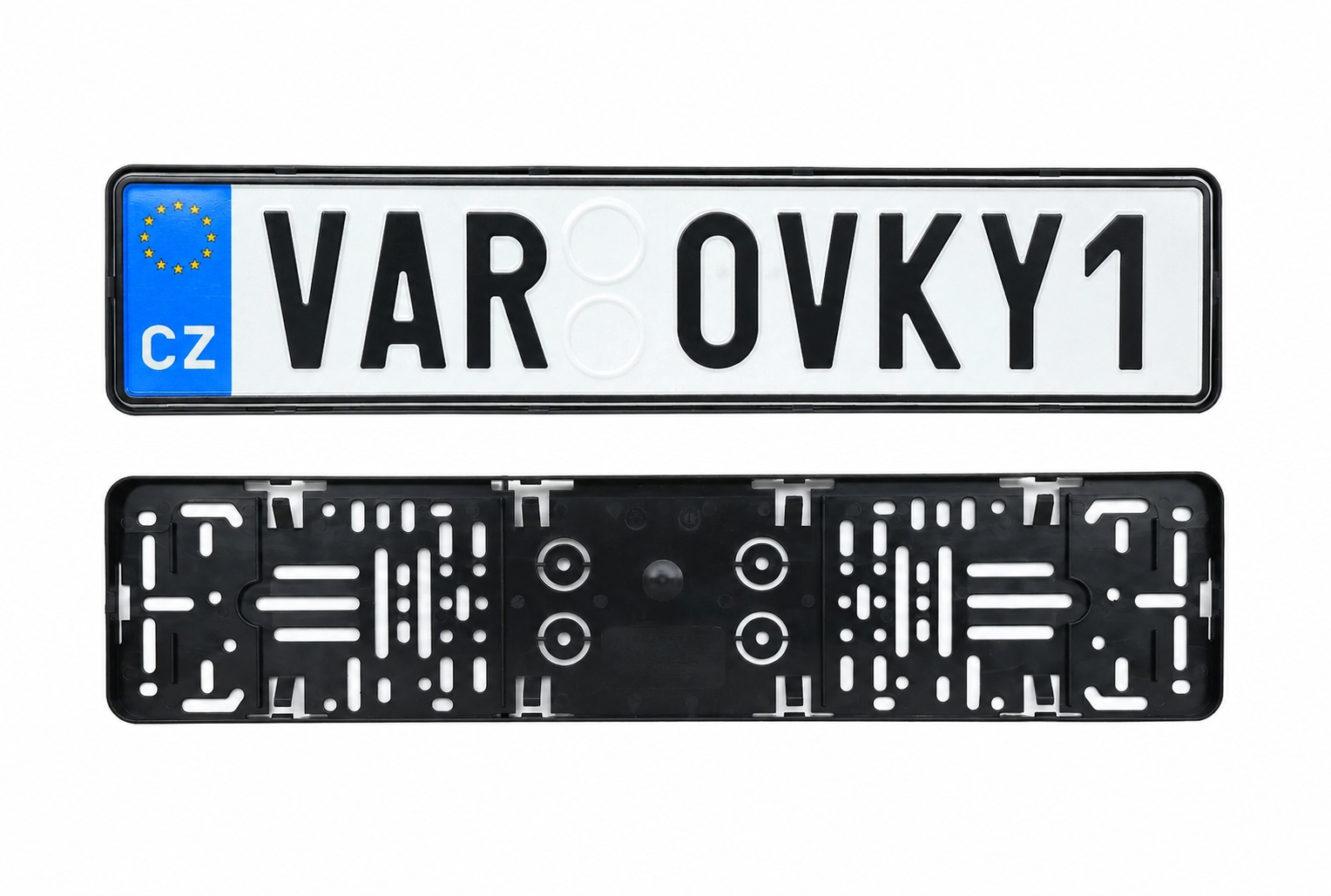 Minimalistický držák registrační značky Plexiclick PRO V1 (110 mm)