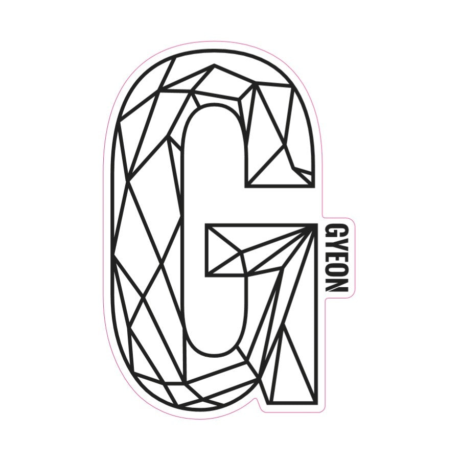GYEON G Sticker Black 200 mm x 131,3 mm