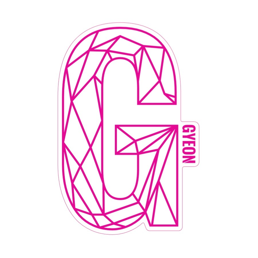 GYEON G Sticker Pink 200 x 131.3 mm