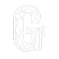 GYEON G Sticker White 100 x 65.6 mm