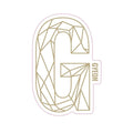 Gyeon G Sticker Gold 100 x 65.6 mm