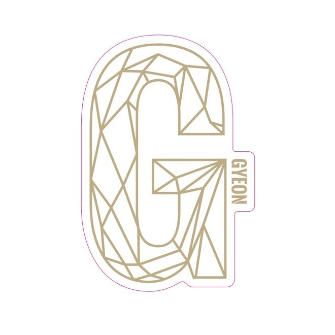 Gyeon G Sticker Gold 100 x 65.6 mm
