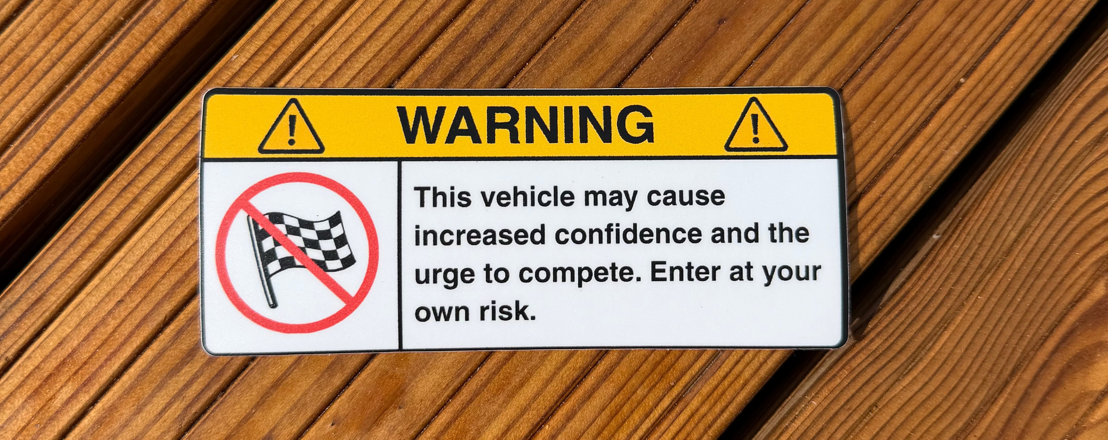 WARNING: Competitive Behaviour
