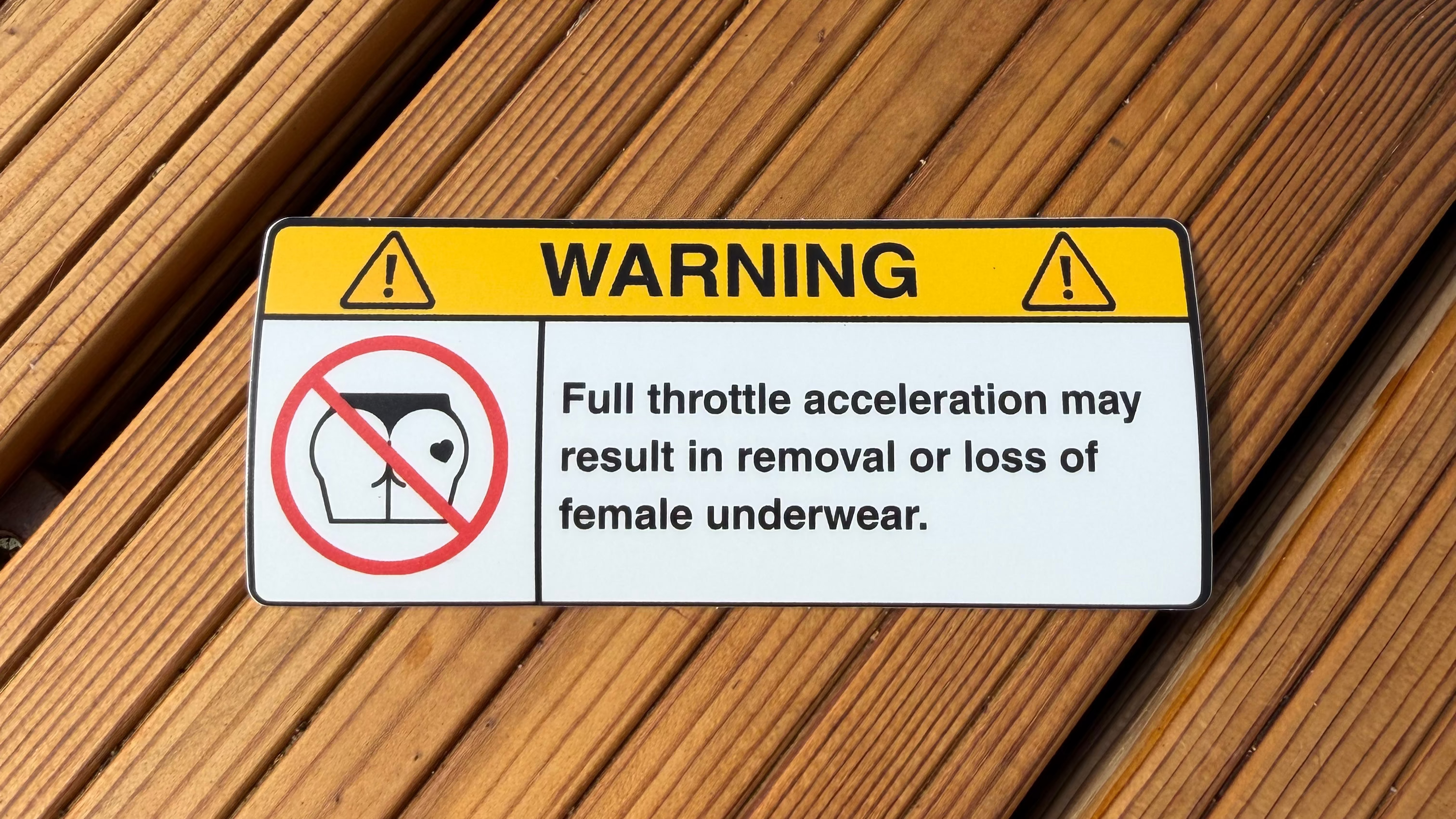 WARNING: Underwear Loss