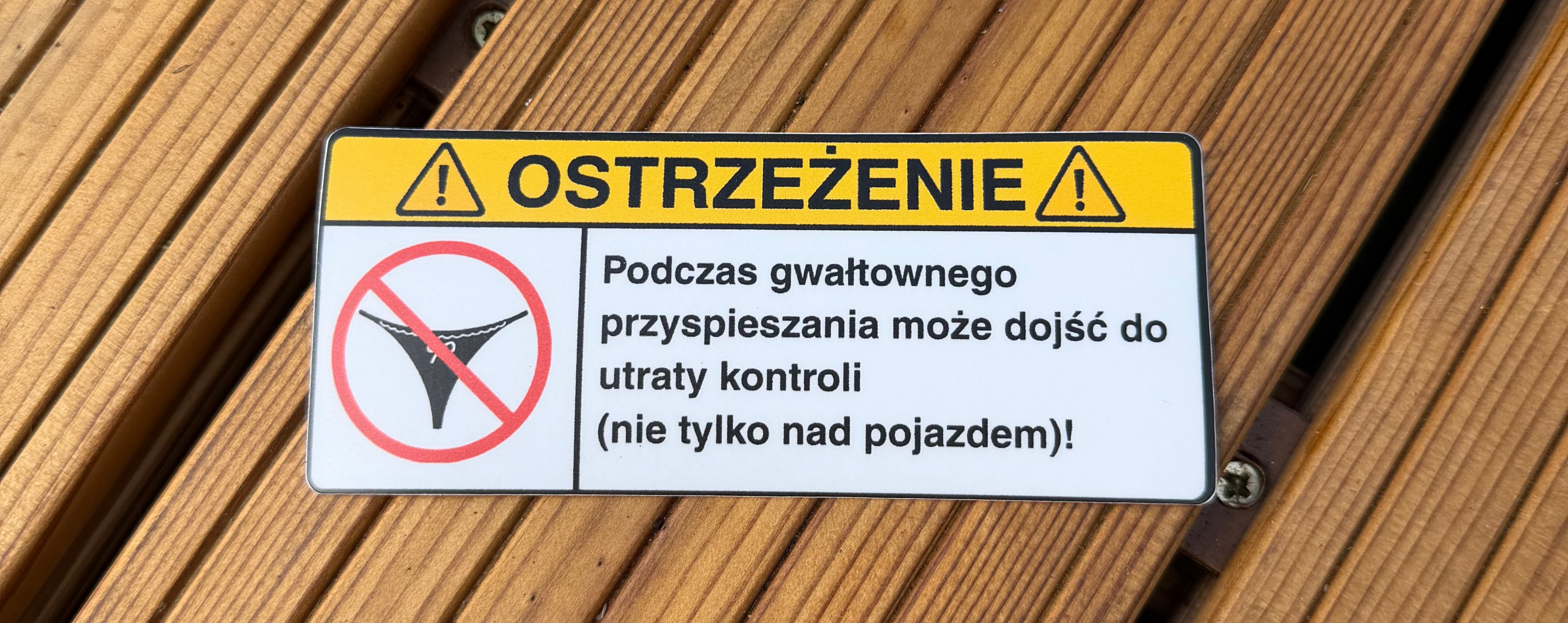 OSTRZEŻENIE: Utrata Kontroli