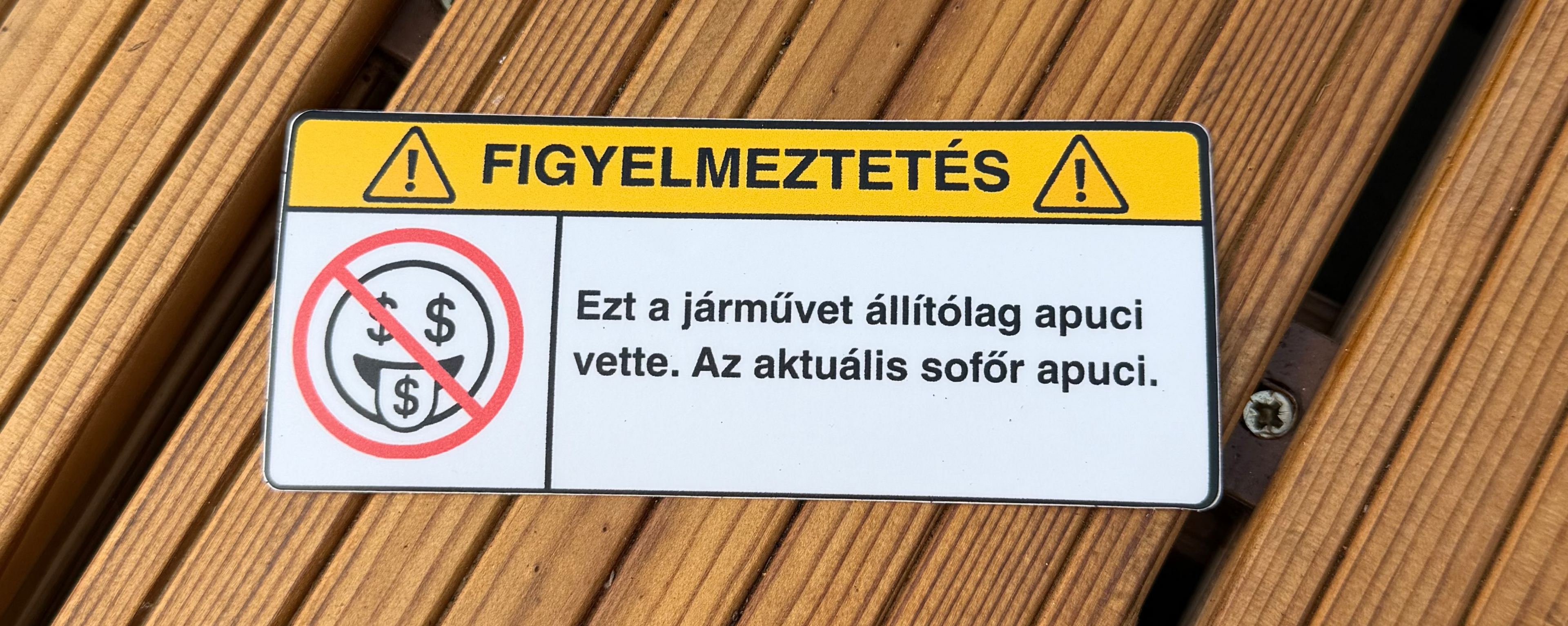 FIGYELMEZTETÉS: Apuci Pénze