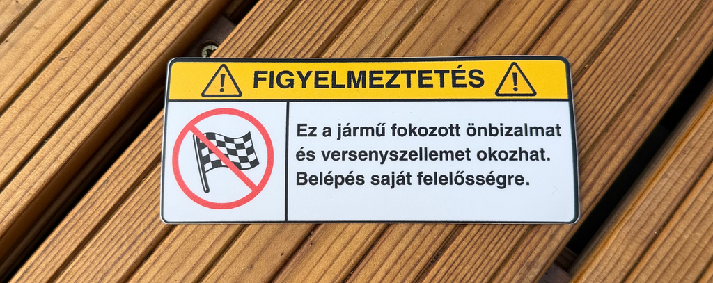 FIGYELMEZTETÉS: Versenyszellem