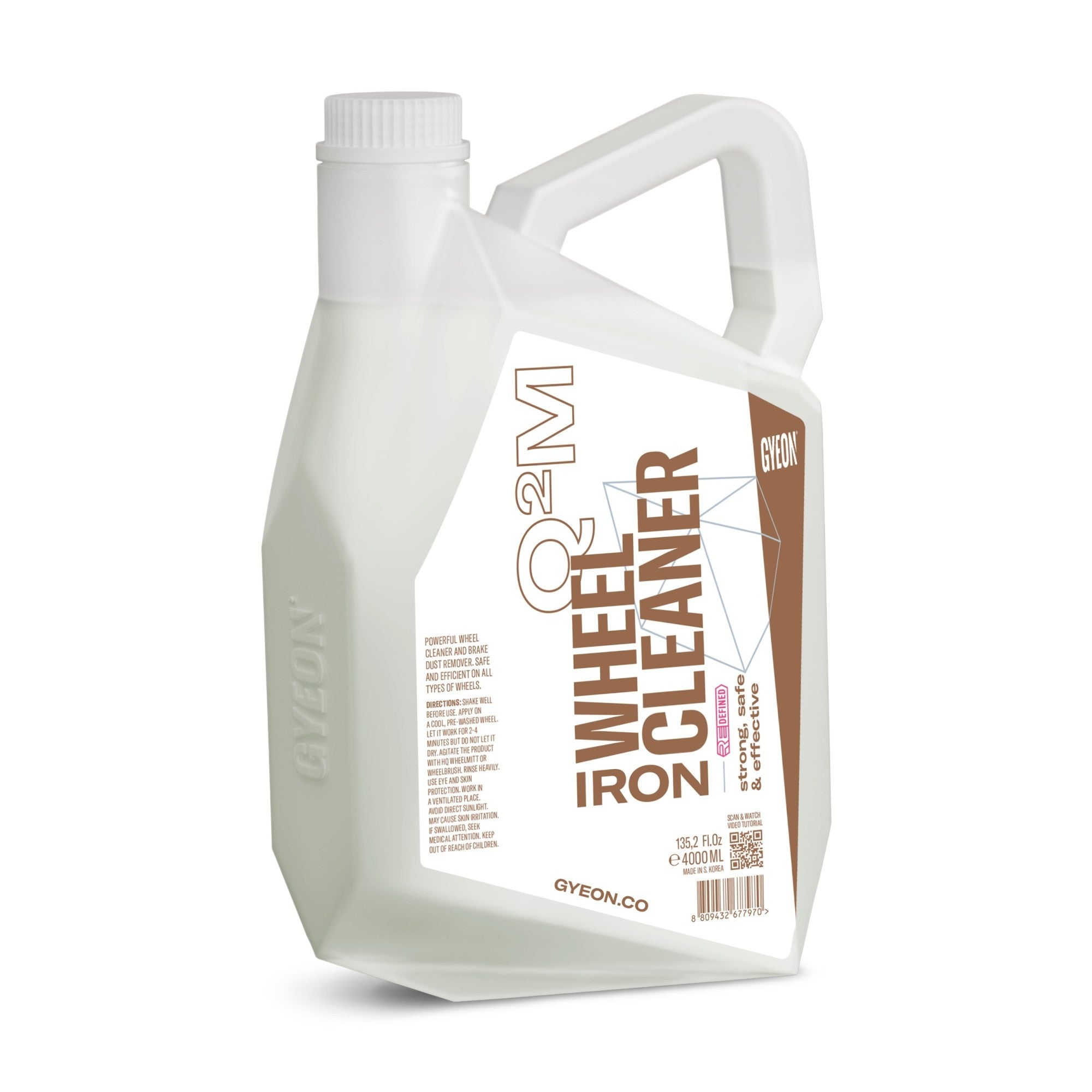 GYEON Q2M Iron WheelCleaner REDEFINED 4 l
