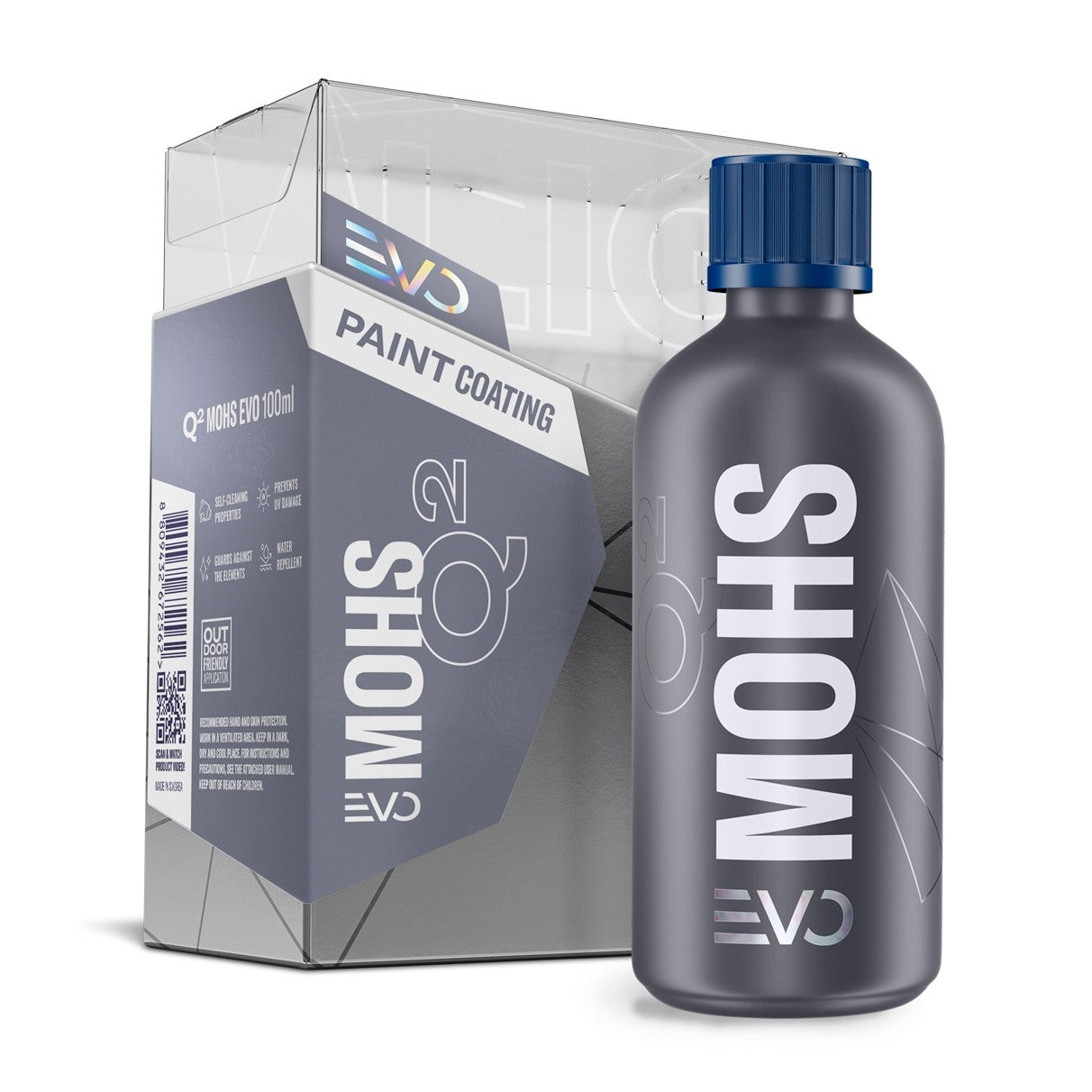 GYEON Q2 Mohs EVO Lightbox 100 ml - baleni a lahvicka keramicke ochrany