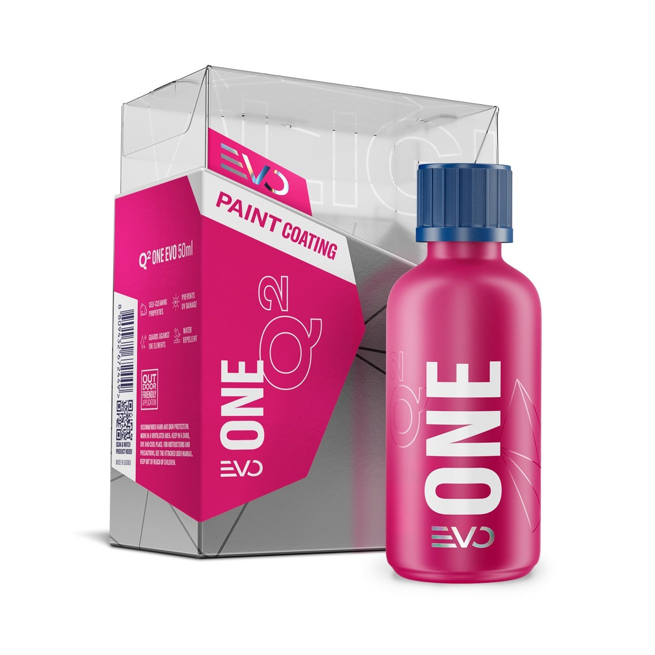 GYEON Q2 One EVO Lightbox 50 ml - lahvička a obal